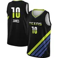 Youth Aziaha James ＃10 Rebel Edition Victory Black Dallas Wings 2023 Jersey