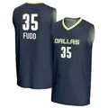 Youth Azzi Fudd ＃35 Replica Navy Dallas Wings Lightweight Jersey