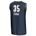 Youth Azzi Fudd ＃35 Replica Navy Dallas Wings Lightweight Jersey