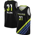 Youth Christyn Williams ＃31 Rebel Edition Victory Black Dallas Wings 2023 Jersey