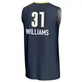 Youth Christyn Williams ＃31 Replica Navy Dallas Wings Lightweight Jersey