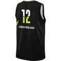 Youth Dulcy Fankam Mendjiadeu ＃12 Rebel Edition Victory Black Dallas Wings 2023 Jersey