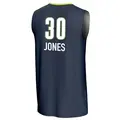 Youth Haley Jones ＃30 Replica Navy Dallas Wings Lightweight Jersey