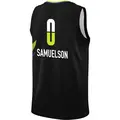 Youth Karlie Samuelson ＃0 Rebel Edition Victory Black Dallas Wings 2023 Jersey