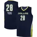Youth Li Yueru ＃28 Explorer Edition Victory Navy Dallas Wings 2021 Jersey