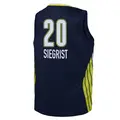 Youth Maddy Siegrist ＃20 Explorer Edition Victory Navy Dallas Wings 2021 Jersey