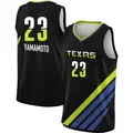 Youth Mai Yamamoto ＃23 Rebel Edition Victory Black Dallas Wings 2023 Jersey