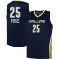 Youth McKenzie Forbes ＃25 Explorer Edition Victory Navy Dallas Wings 2021 Jersey