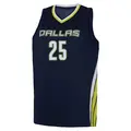Youth McKenzie Forbes ＃25 Explorer Edition Victory Navy Dallas Wings 2021 Jersey