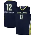 Youth Mikiah Herbert Harrigan ＃12 Explorer Edition Victory Navy Dallas Wings 2021 Jersey