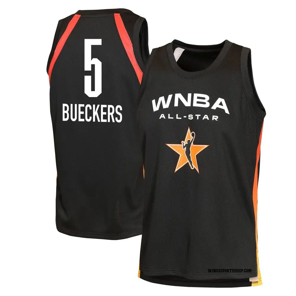 Youth Paige Bueckers ＃5 Explorer Edition Victory Black Dallas Wings 2025 All-Star Game Jersey