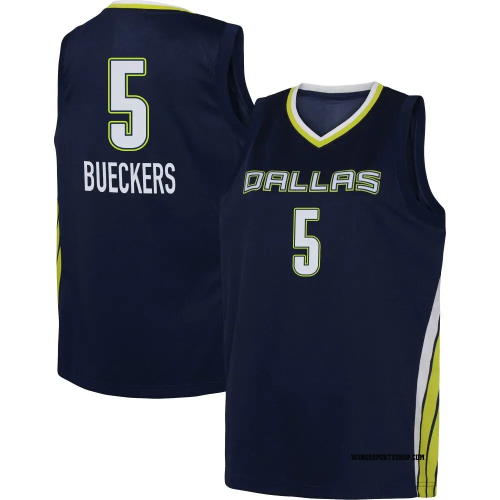Youth Paige Bueckers ＃5 Explorer Edition Victory Navy Dallas Wings 2021 Jersey
