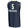 Youth Paige Bueckers ＃5 Replica Navy Dallas Wings Lightweight Jersey
