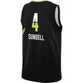 Youth Serena Sundell ＃4 Rebel Edition Victory Black Dallas Wings 2023 Jersey