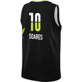 Youth Stephanie Soares ＃10 Rebel Edition Victory Black Dallas Wings 2023 Jersey