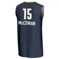 Youth Teaira McCowan ＃15 Replica Navy Dallas Wings Lightweight Jersey