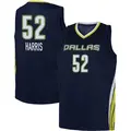 Youth Tyasha Harris ＃52 Explorer Edition Victory Navy Dallas Wings 2021 Jersey